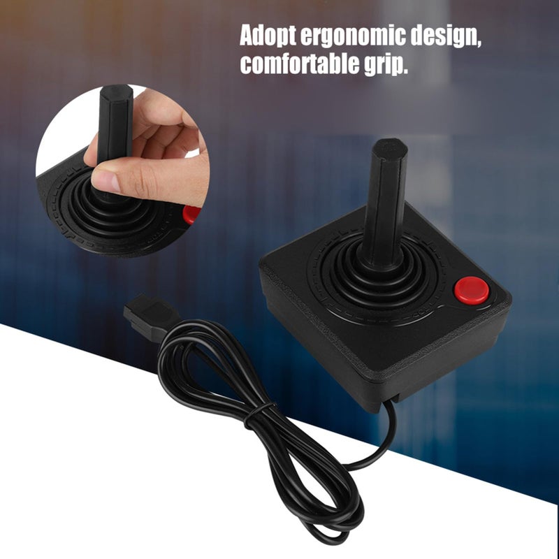 143 Retro Classic 3D Analog Joystick Controller for Joystick, for Game Control with Operating Button/Four-Way Joystick, for Joystick with Games for 2600 - Image 3